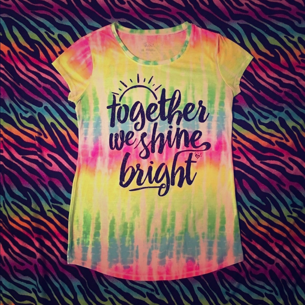 Justice Brand Tie-dye T-shirt